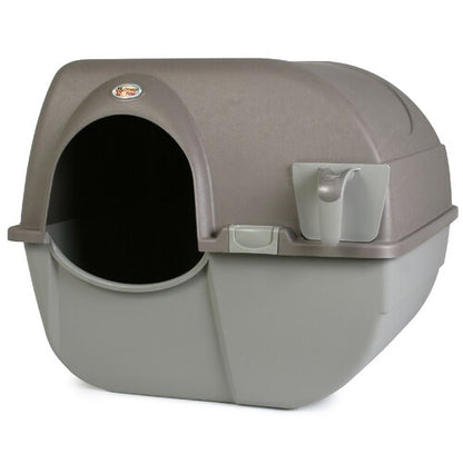 Omega Paw Roll n Clean Easy Clean Covered Cat Litter Box