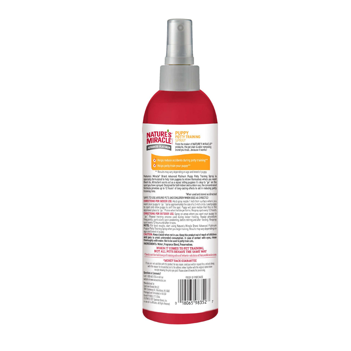 Nature’s Miracle – Puppy Potty Training Spray