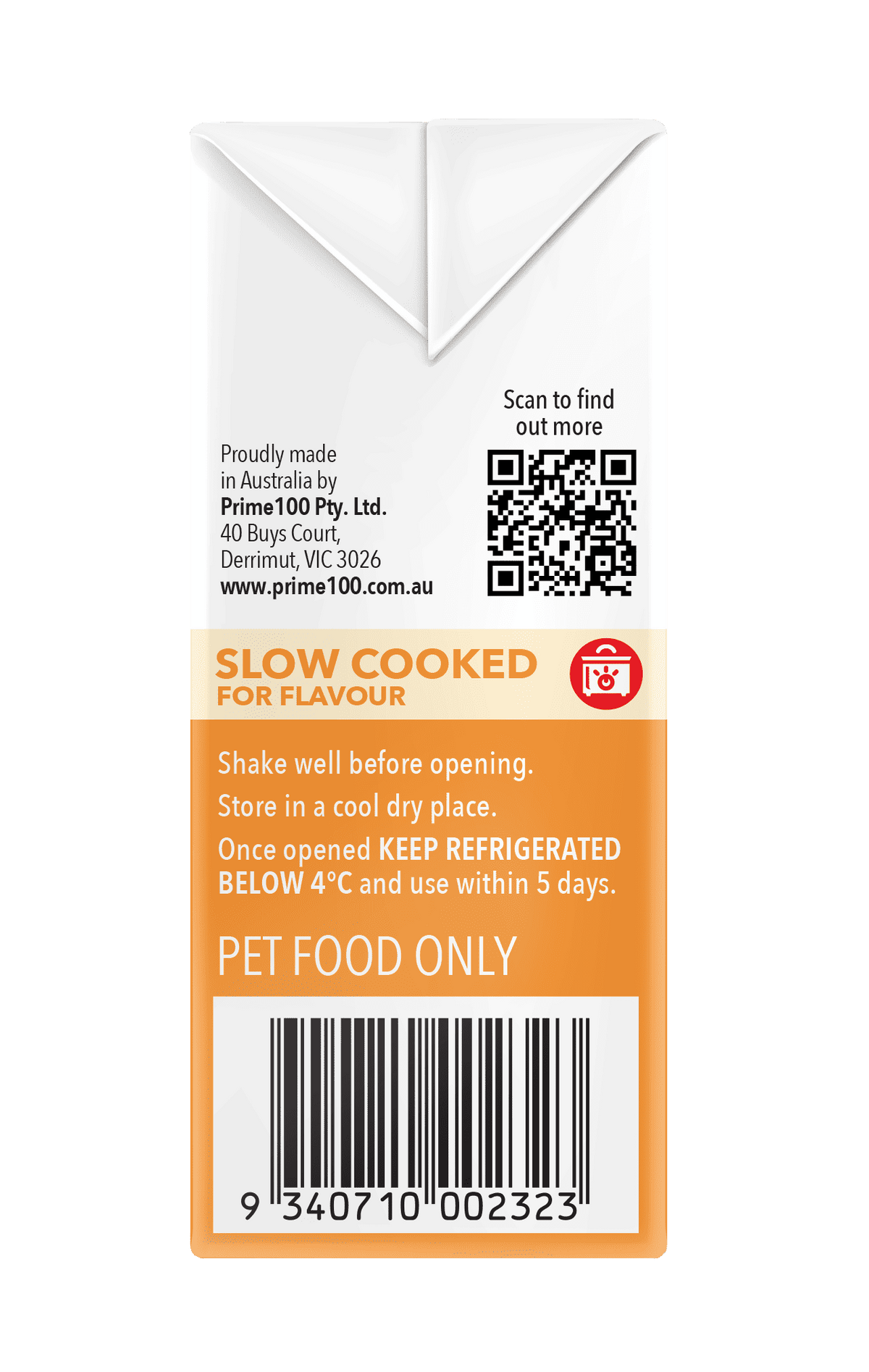 Prime100 – SPD Slow Cooked Chicken & Brown Rice