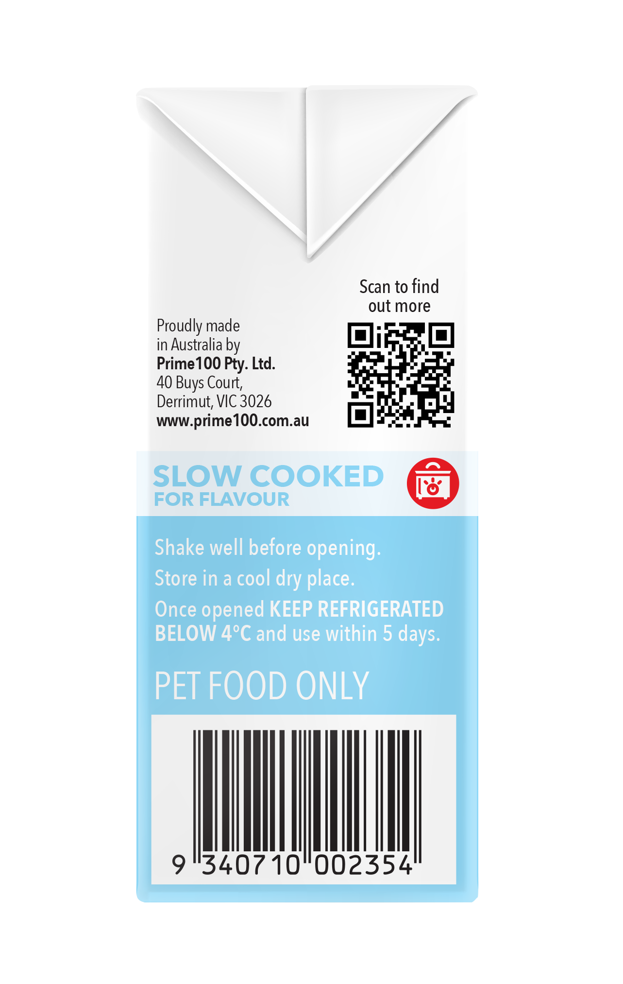Prime100 – SPD Slow Cooked – Lamb & Blueberry – Puppy