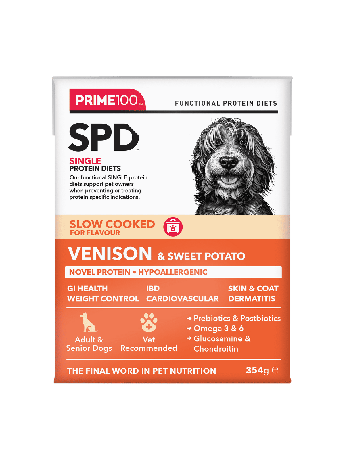 Prime100 – SPD Slow Cooked Venison & Sweet Potato