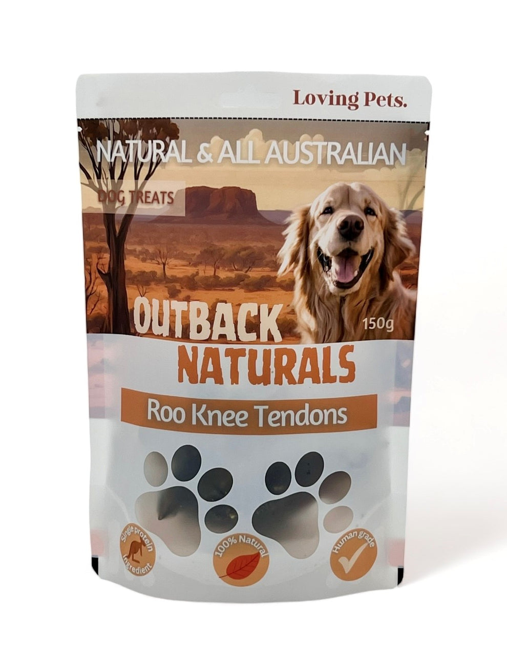 Loving Pets Roo Knee Tendons 150G
