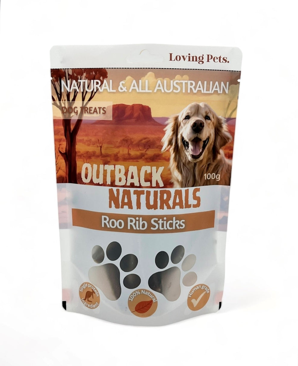 Loving Pets Roo Ribsticks 100G