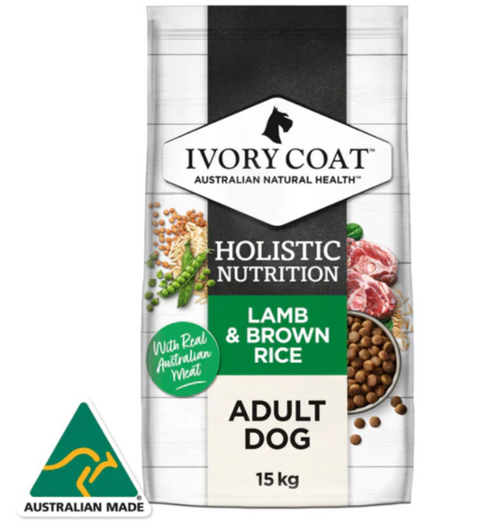 Ivory Coat - Dog - Lamb & Brown Rice