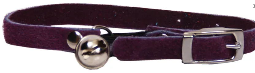 Beau Pets Cat Collars Suede