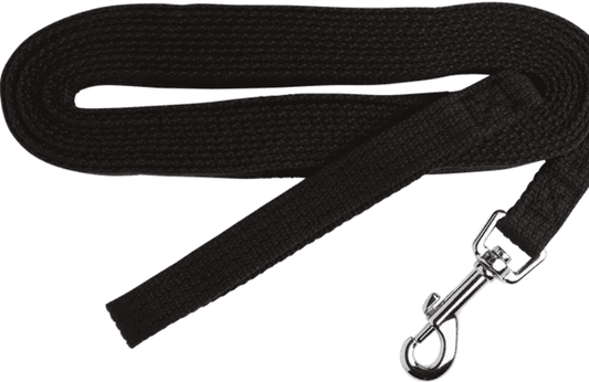Beau Pets – Cotton Webbing Training Lead – Black
