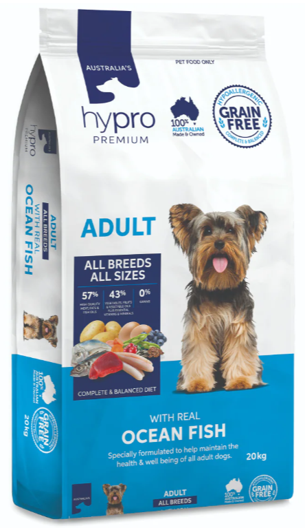 Hypro Premium – Adult Dog – Ocean Fish GRAIN FREE