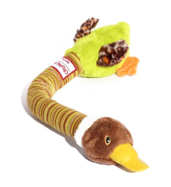GiGwi – Crunchy Neck – Plush Duck