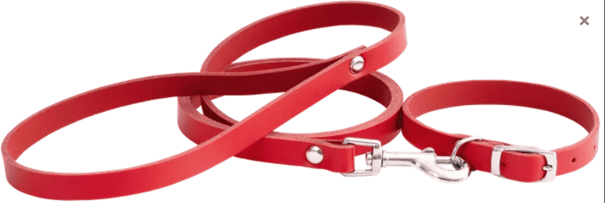 Beau Pets – Puppy – Collar & Lead Set – Leather