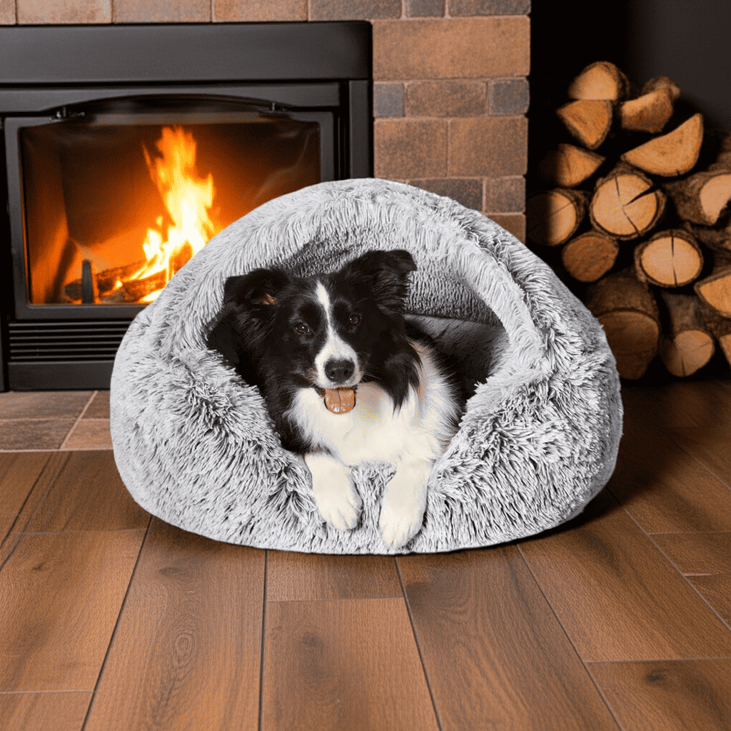 Snooza – Calming Hoodie Cuddler – Silver Fox