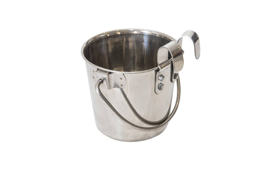 Superior Pet – Stainless Steel Flat Sided Bucket
