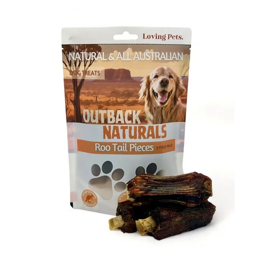 Loving Pets Roo Tail Pieces 3 Pack 150G