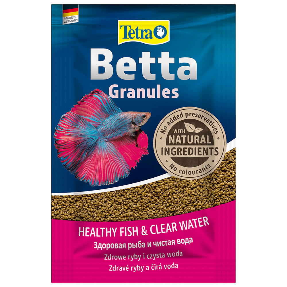 Tetra - Betta Granules - 5g - complete diet for daily feeding of all bettas.
