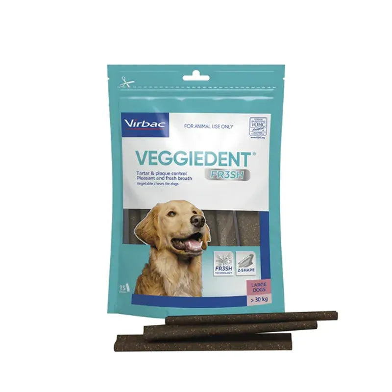 Virbac Veggiedent Fr3Sh Dental Medium Dog 10-30Kgs 15 Chews