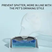 All Fur You Anti Splash Water Bowl Diamond Round 1L - allows it to be taken in the car with enough water to keep your dog hydrated without the risk of spillage or leaks.