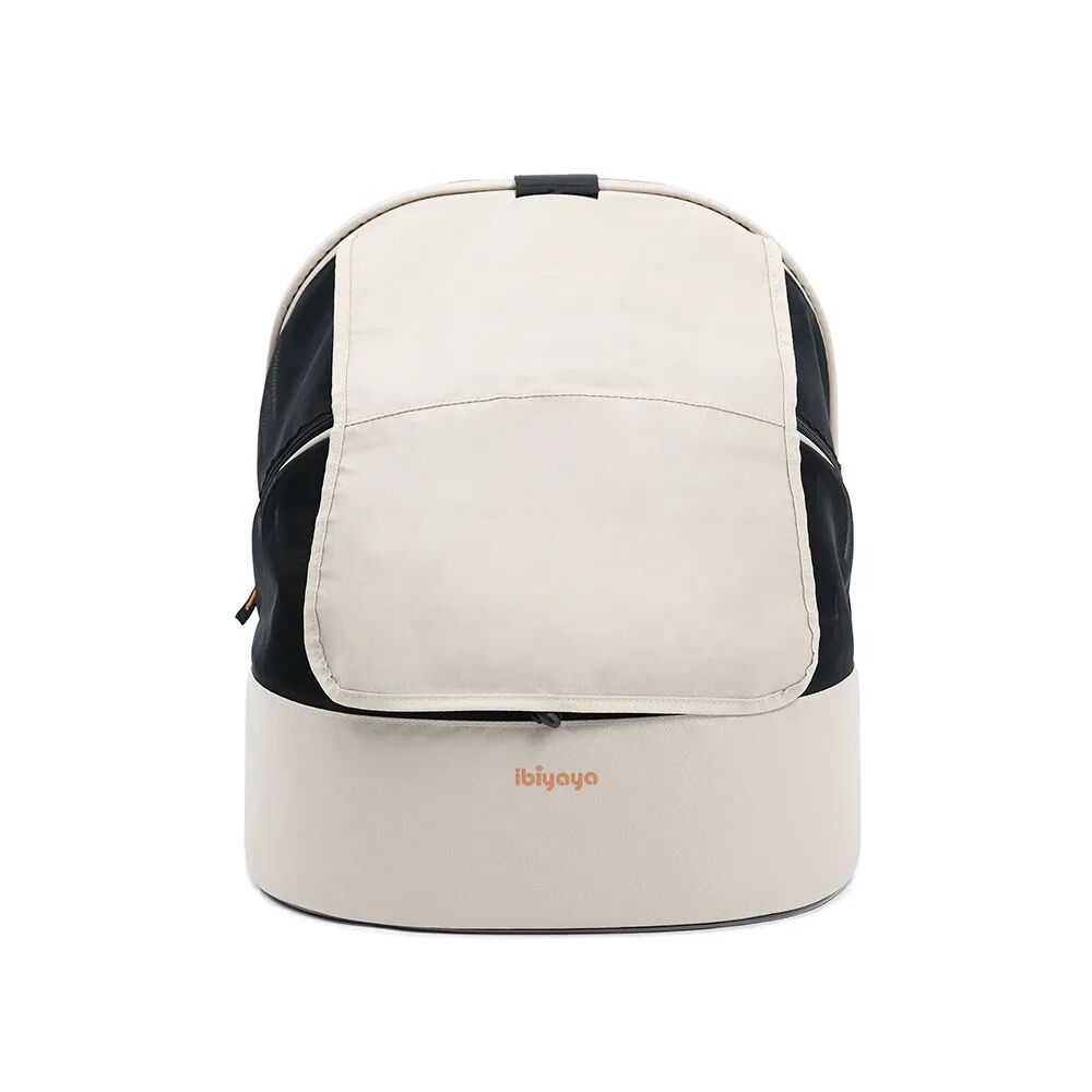 Ibiyaya Panorama Zipper-Free Small Carrier - Buttermilk