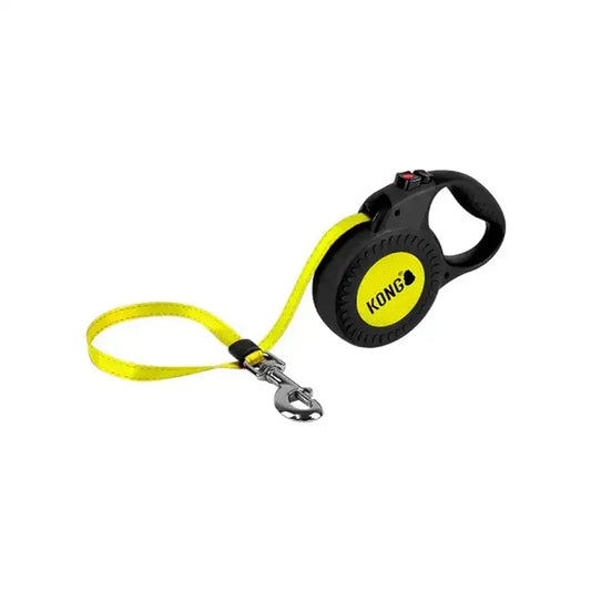 Kong Reflect Retractable Leash Large or Medium Black