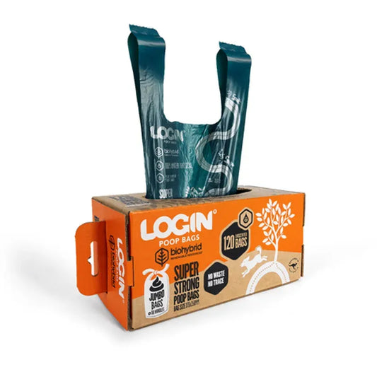 Login Biohybrid Handle Large (120 Bags)