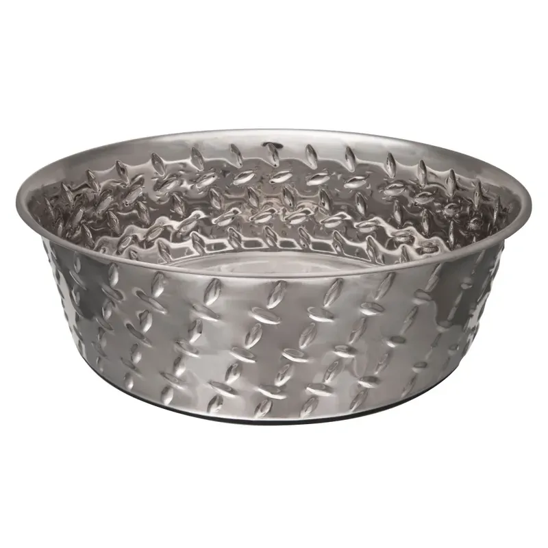 Loving Pets Diamond Plate Bowl