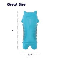 Petstages Dog Giggle Fetch Kitty Blue