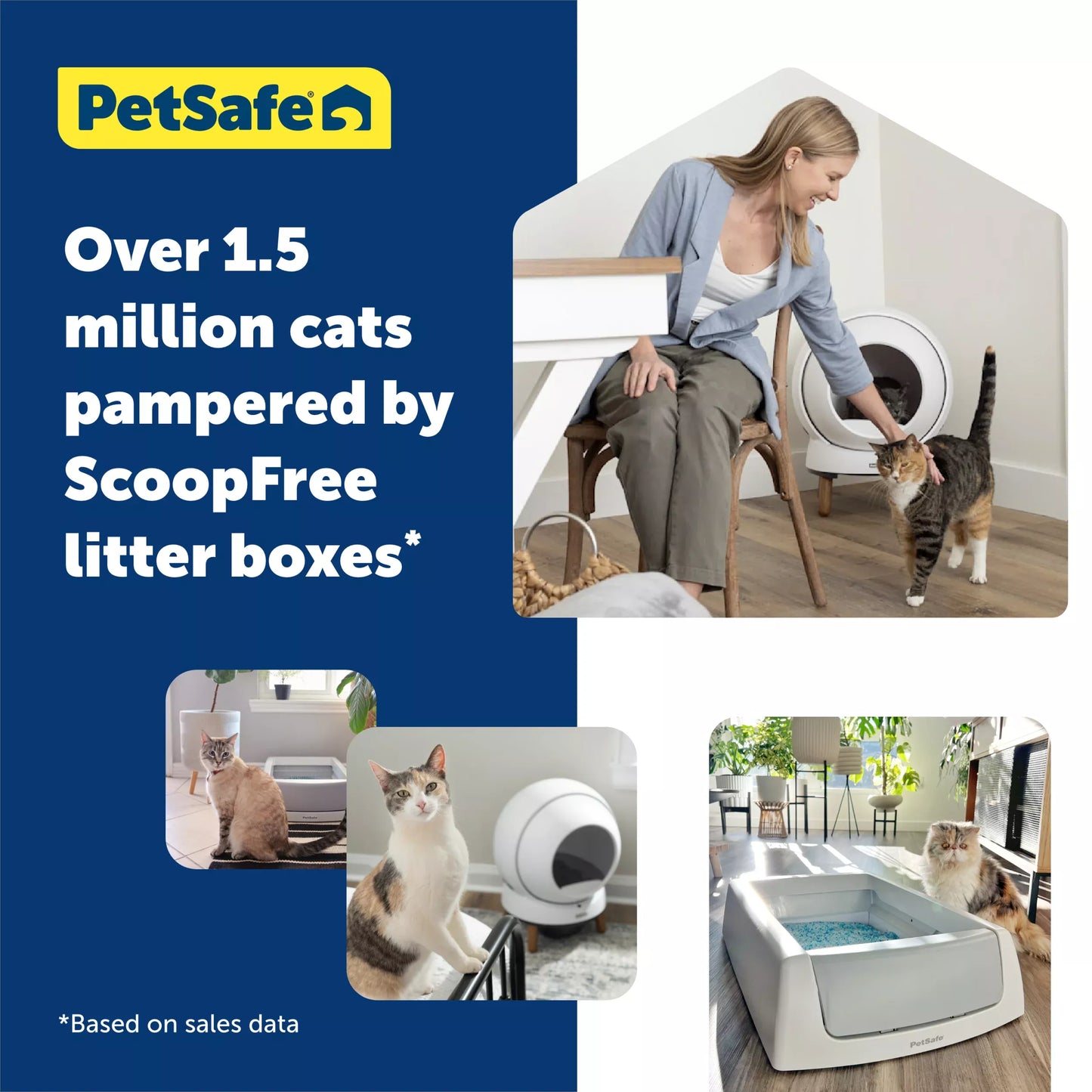 PetSafe – ScoopFree SmartSpin Self-Cleaning Litter Box Deodorizer