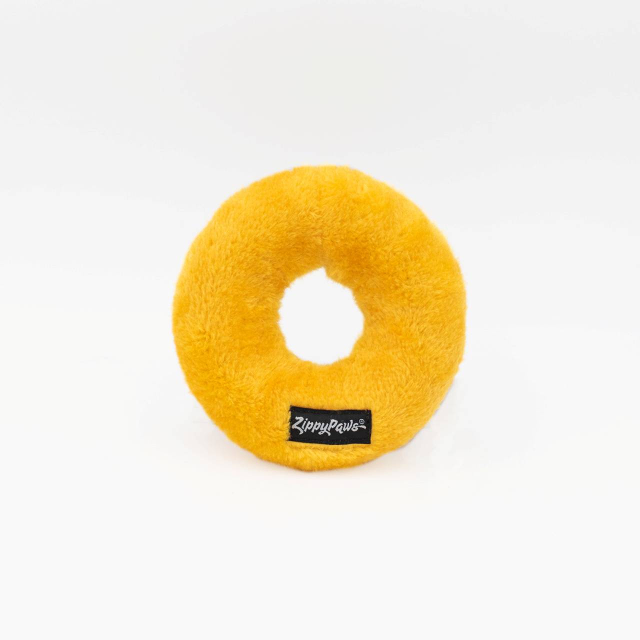 Zippy Paws Plush Squeaker Dog Toy - Rainbow Donutz