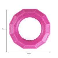 Zippy Paws ZippyTuff+ Fetch & Tug Dog Toy - Magenta Ring