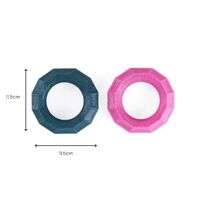 Zippy Paws ZippyTuff+ Dog Toy - Small Ring 2-Pack - Emerald & Magenta