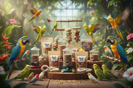 Beak Joy Birdie'S Play & Snack Gym Small