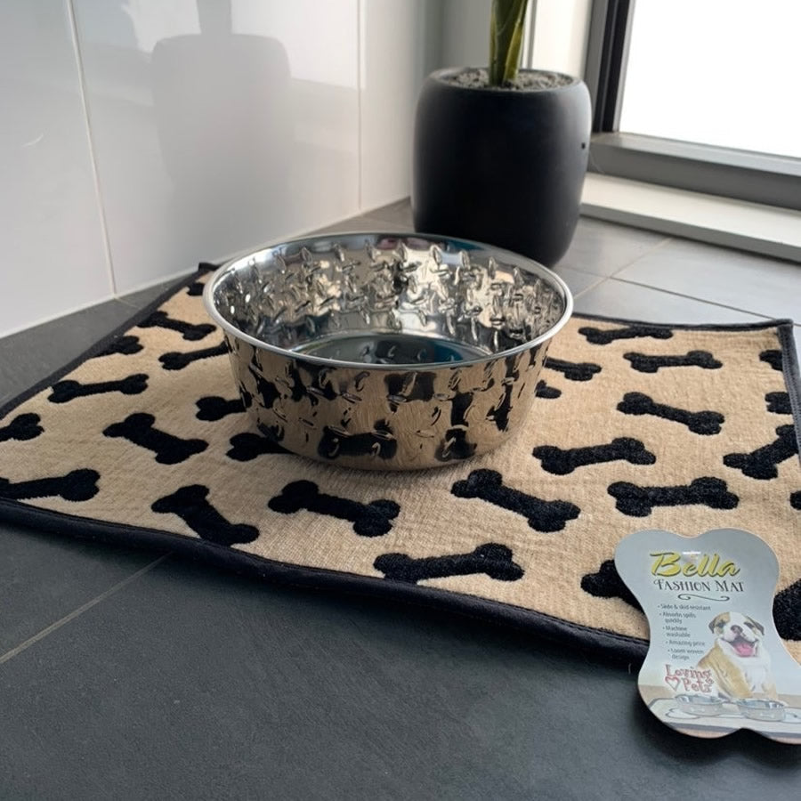 Loving Pets Diamond Plate Bowl