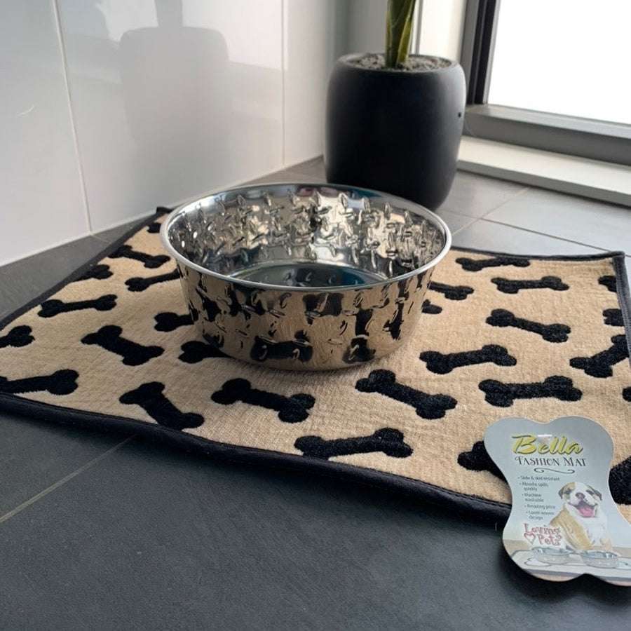 Loving Pets Diamond Plate Bowl