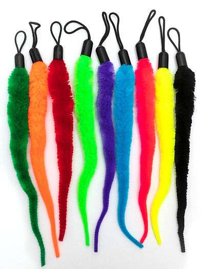 Cat Lures Mr. Wiggles 3 Plush Toys Attach To Action Rod