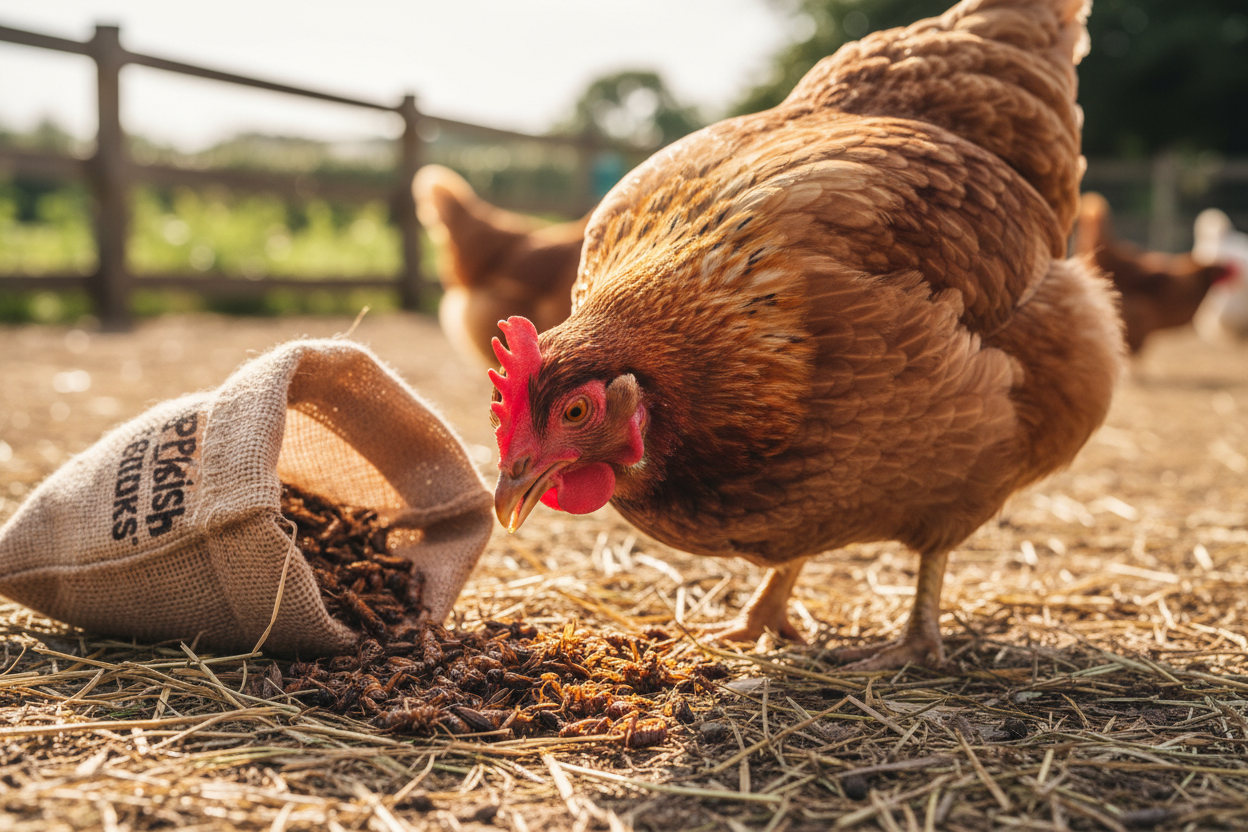 chook with Peckish – Crickets