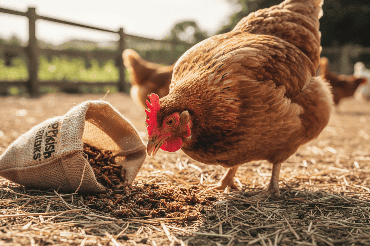 chook with Peckish – Crickets