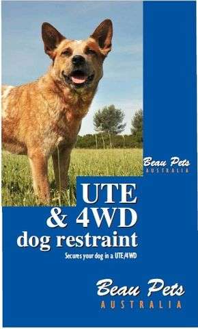Beau Pets – Ute & 4WD Dog Restraint