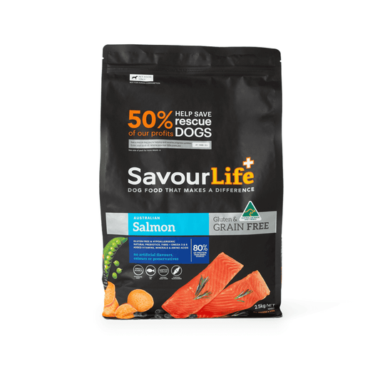 SavourLife – Adult Dog – GRAIN FREE – Australian Salmon 2.5kg