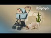 Ibiyaya Travois Tri-Fold Pet Travel System Xl - Grey