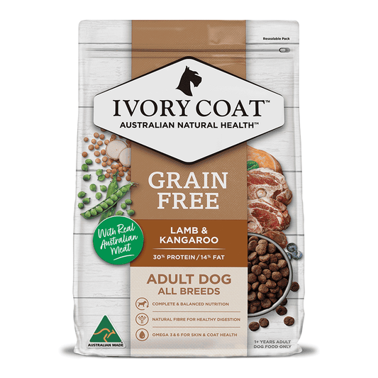 Ivory Coat - Dog - Grain Free - Lamb & Kangaroo 2kg