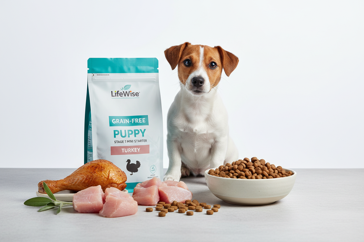 Puppy with LifeWise – Puppy Stage 1 Mini Starter – GRAIN FREE – Turkey
