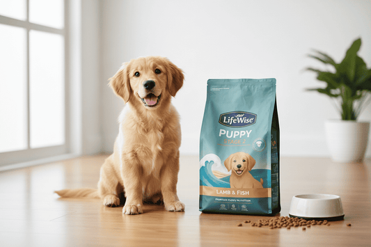 puppy with LifeWise – Puppy Stage 2 – Lamb & Fish