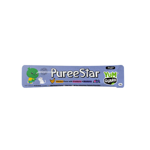 Yumguard Puree Star Chicken W Cranberry & Blueberry 14Gx6