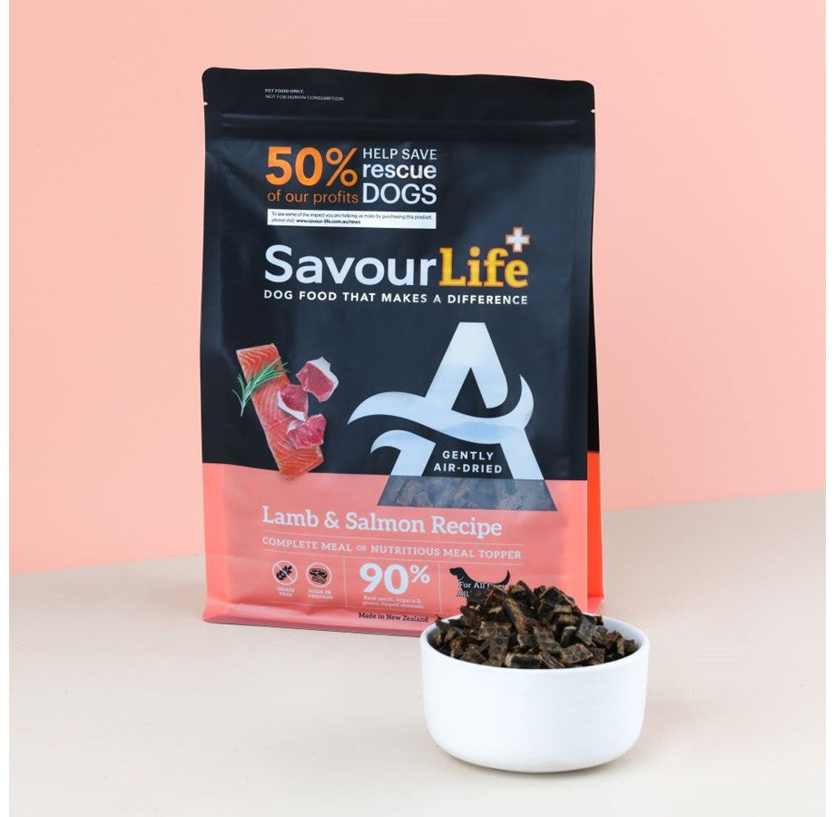 SavourLife – Adult Dog – Air Dried Lamb & Salmon Recipe