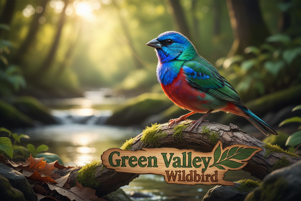 wild bird with Green Valley Wildbird
