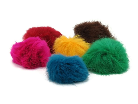 Go Cat Bat Arounds Fluffy Cat Toy in Assorted Colours - Pack of 24