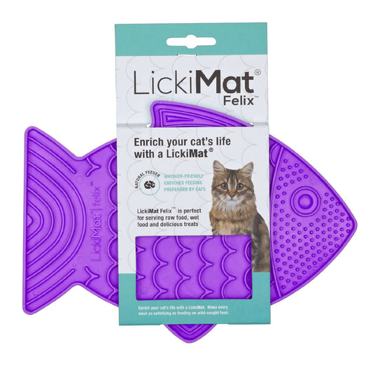 LickiMat Felix Slow Food Bowl for Cats & Dogs