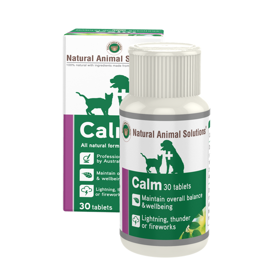 Natural Animal Solutions Calm - 30 Tablets by Natural Animal Solutions