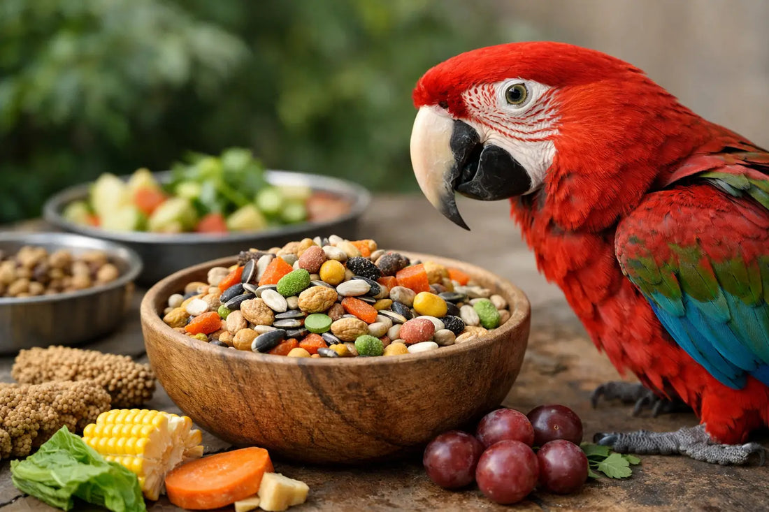 Best Bird Food for Parrots: What to Buy