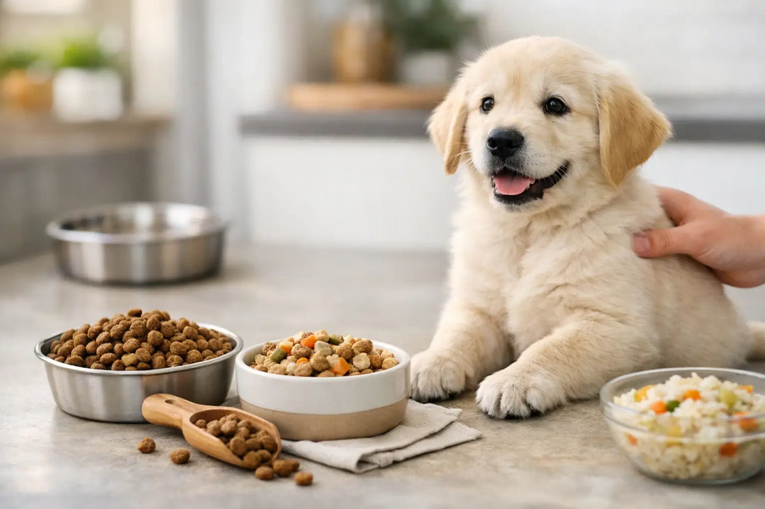 How to Switch Puppy Food Without an Upset Tummy