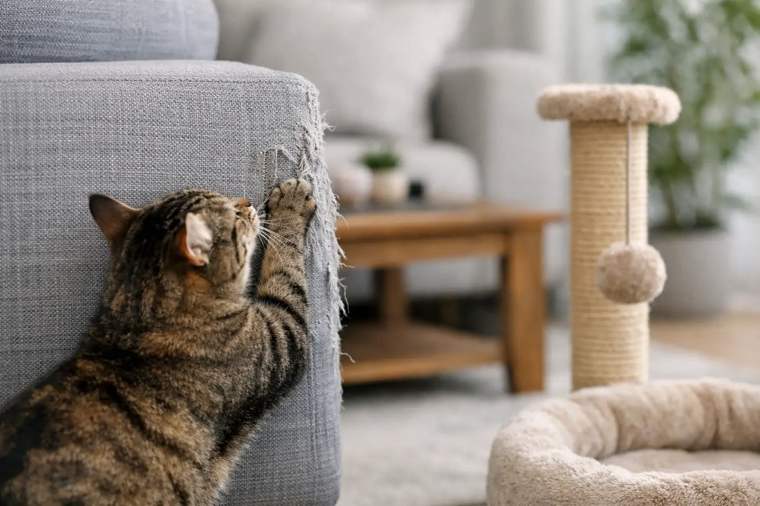 How to Stop Cats Scratching Furniture at Home