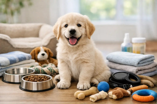 New Puppy Shopping List for Day One